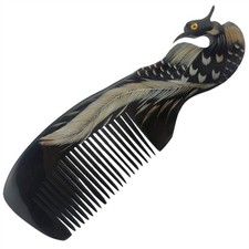 Retro OX Horn Comb Hair Brush Detangle -Static Comb Health Scalp Massage4927