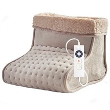Dreamland 16466 Intelliheat Luxury Heated Foot Warmer LED Digital Control Grey