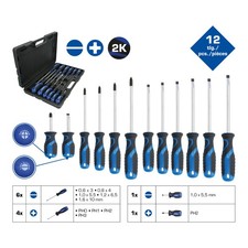 Brilliant Tools Schraubendreher-Satz 12-tlg Schlitz PH