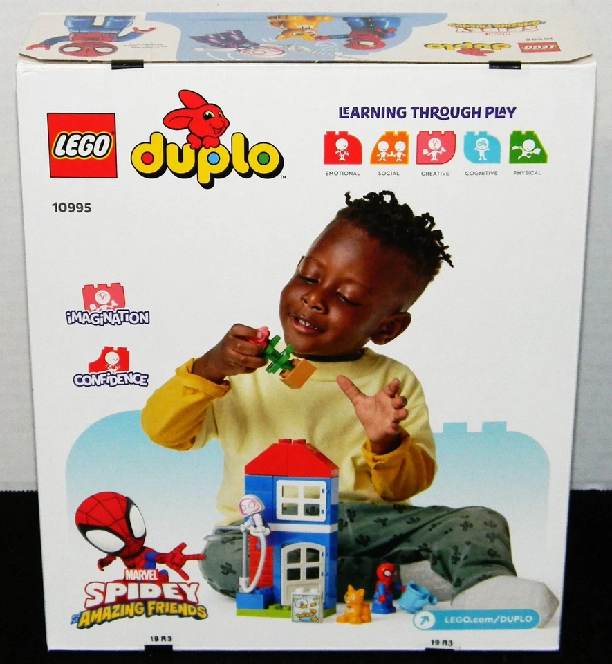 NEW! LEGO DUPLO 10995 - SPIDER-MAN'S HOUSE / MARVEL / GHOST SPIDER-MAN - Image 2 of 3