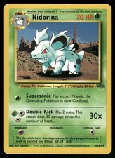 Nidorina 40/64 Non Holo Unlimited Uncommon 1999 Jungle Pokemon Japanese