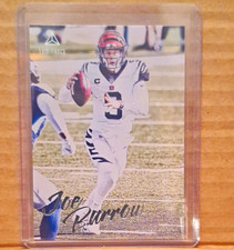 Panini 2020 Chronicles Luminance Joe Burrow #201 Rookie Bengals Football Card. rookie card picture