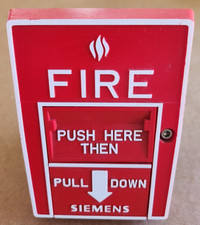 SIEMENS HMS-D Intelligent Manual Fire Alarm Pull Station Red Warranty Free Ship