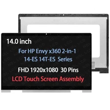 LED LCD Touch Screen Display Assembly 14.0" for HP Envy x360 2-in-1 14-es1023dx