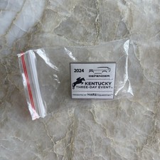 NEW 2024 Defender Kentucky Three Day Event Pin Eventing Cross Country Equestrian