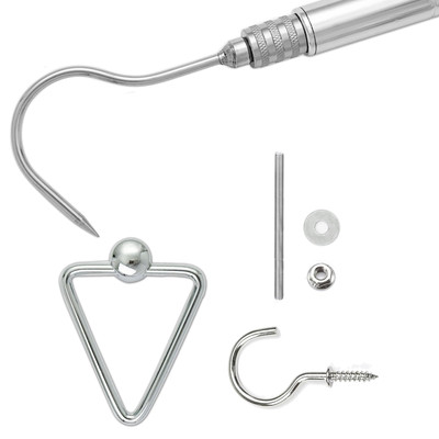 Complete Ladder Pull Down System Kit, Attic Pull System Hook Set Replacement ...