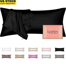 100 Mulberry Silk Body Pillow Cover Hypoallergenic Luxury Soft Skin Hair Care