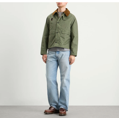 Moss Green ~ Barbour Spey Waxed Jacket MSRP$465 British Heritage