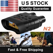 Night Vision Goggles Binoculars Scope IR Camera Digital Zoom Video Recording+Bag