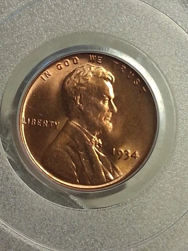 New Listing1934 PCGS MS66RD 1C