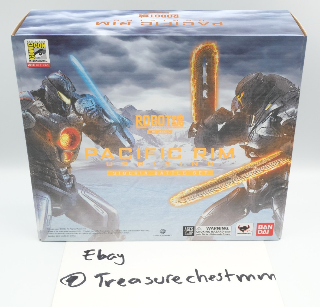 Bandai PACIFIC RIM UPRISING Ultimate Collectors Edition Siberia Battle SDCC 2018