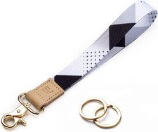 Cute Keychain Lanyards for Keys, Wristlet Key lanyard for Women, Badge Lanyards