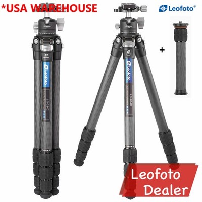 Leofoto LS-284C+LH-30 Carbon Fiber Tripod for Camera With Ballhead e