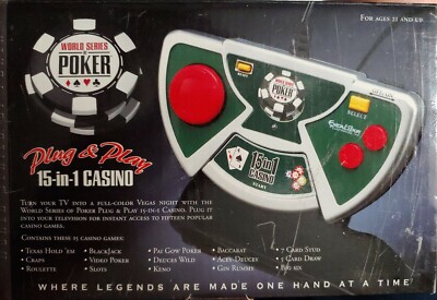 excalibur electronics world series of poker