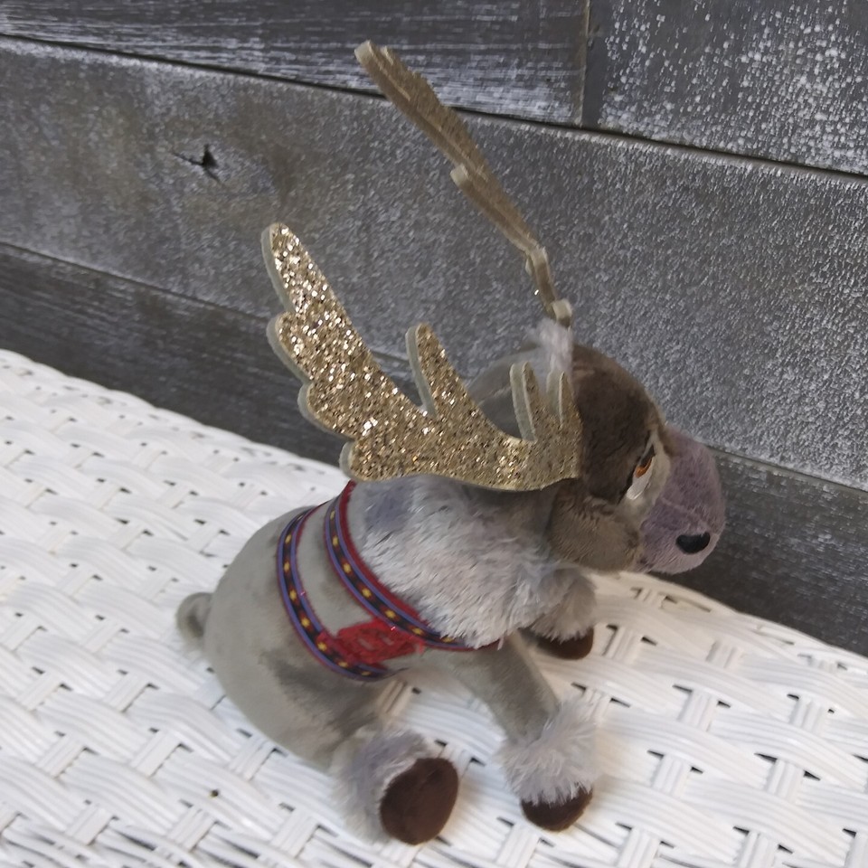 Sven Riender TY Beanie Baby Sparkle SVEN Disneys Frozen 8” Plush Reindeer Stuffed ...