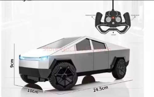 1/12 Scale NEW! Tesla Cybertruck RC Remote Control Car Gift with Retail Box UK - Picture 10 of 10