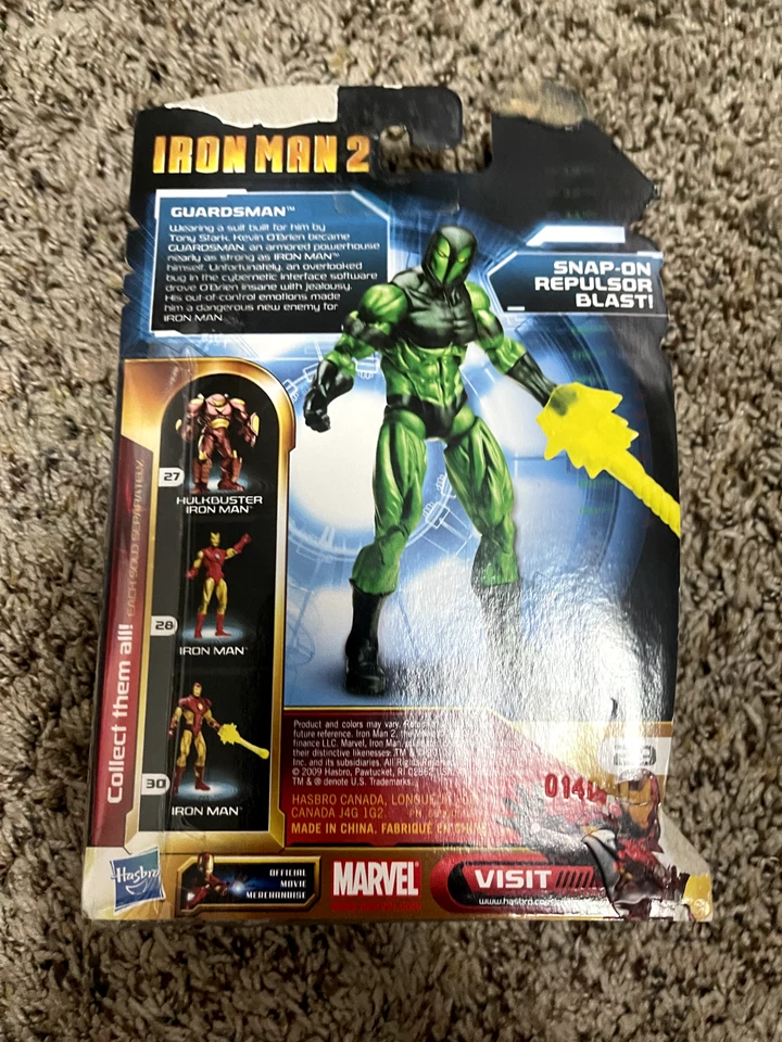 2010 Hasbro Marvel Iron Man 2 Guardsman figure New - Image 2 of 4