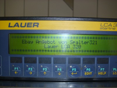 Lauer Operator Panel Typ LCA 320  bedienpanel  NEUWERTIG TOP Zustand unbenutzt