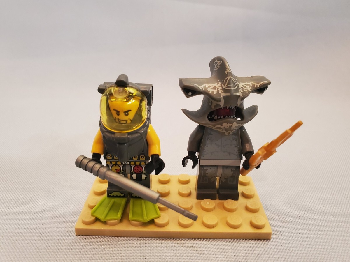 LEGO Atlantis #7984 Deep Sea Raider - Complete, 2 Figs, Instructs