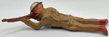 BARCLAY B84 LEAD SOLDIER FIGURE WITH RIFLE SHARPSHOOTER, LYING IN PRONE POSITION