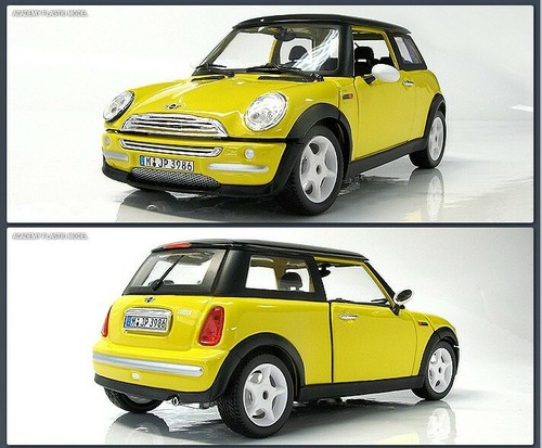 Academy Korea 1/24 Scale Mini Cooper Diecast MCP Model Kit Miniature Replica Car - Picture 2 of 3