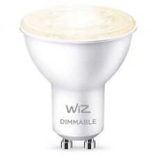 Image of 4Lite Wiz Wi-Fi Dimmable Warm White GU10 LED Smart Bulb 345 Lumen Alexa Smart