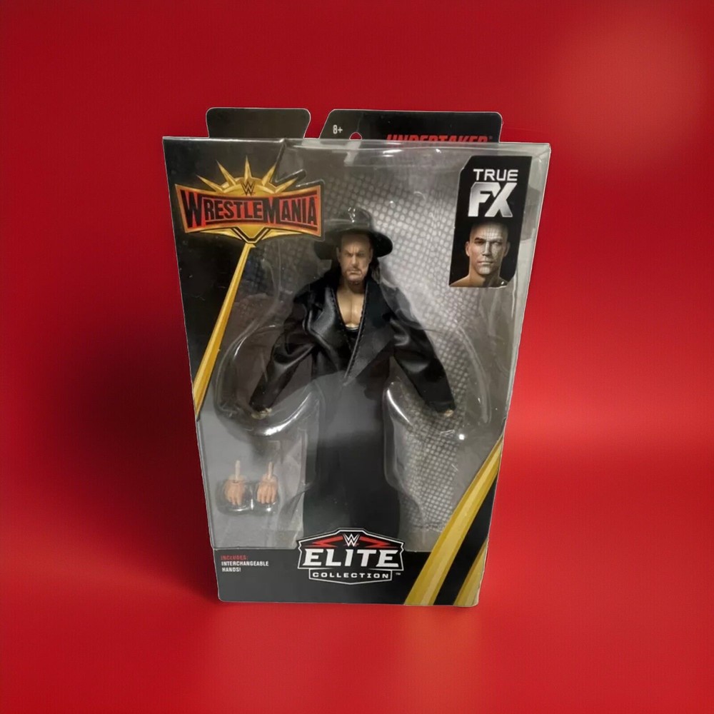 WWE Elite Collection Wrestlemania Undertaker Figure Series 33 2018 Mattel Sealed