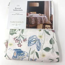 Target 70"x70" Floral Tablecloth Spring Easter Threshold