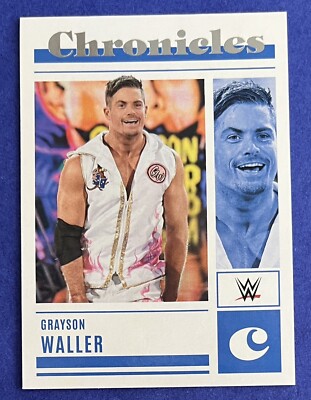 Grayson Waller 2023 Panini Chronicles WWE CHRONICLES INSERT Card #38