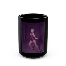Sheree North #243 (Vintage Female Icon) Black Coffee Mug