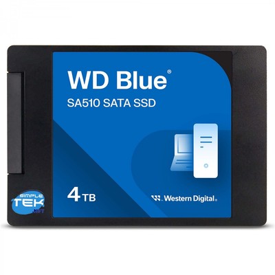WD Blue 4TB SSD 2,5 '' SATA 4000GB Disc Condition Solid Computer Hard Notebook