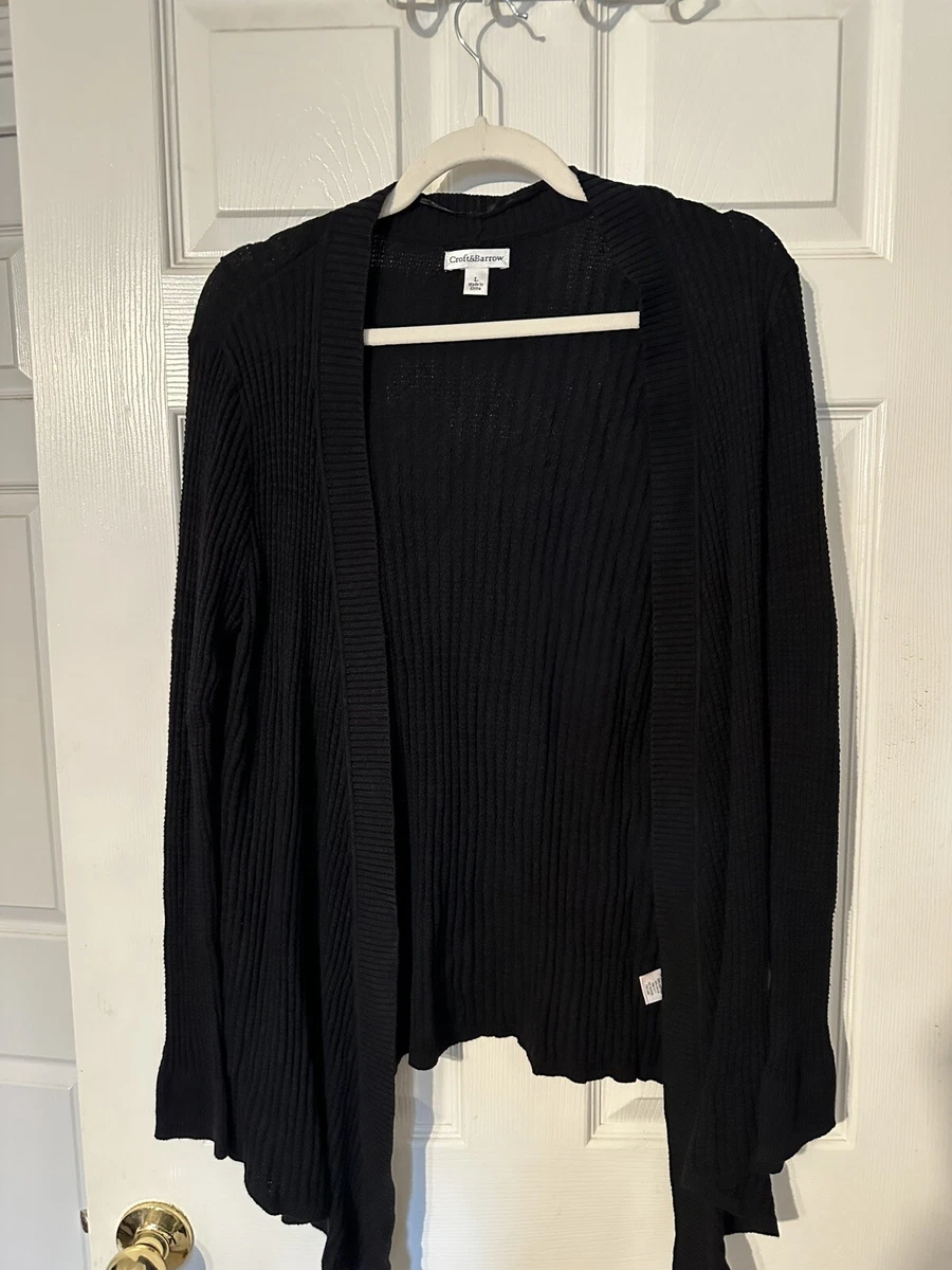 Croft and barrow open front deals cardigan