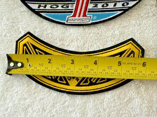 4-NUEVOS parches Harley Davidson HOG motociclista 2010/2012/2014/2015 - Imagen 9 de 10