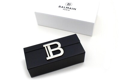 BALMAIN  Glasses Empty Case With Cleaning Cloth New