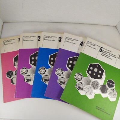 Practical Electron Microscopy in Material Science Monograph 1-5 JW Edington PB
