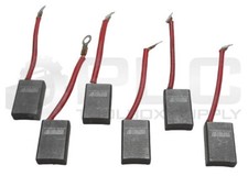 LOT OF 6 NEW HELWIG CARBON 17-105015-104-5-01 MOTOR BRUSH