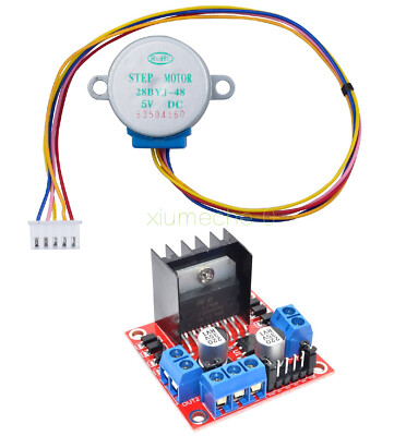Stepper Motor Drive Module L298N Dual H Bridge DC+28BYJ-48 12V Stepper Motor DC