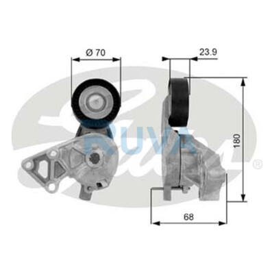 Fits A3 Golf Transporter Sharan Bora Galaxy Alhambra Ruva Tensioner Pulley