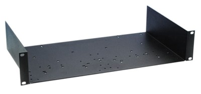Adam Hall 8755 - 19'' Rackwanne 2 HE Rackablage 25 cm tief Rackwanne Ablage Stahl
