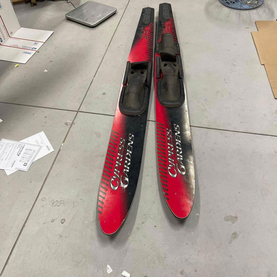 Pair Of Cypress Gardens X4 LTD Water Skis Vintage HN eBay