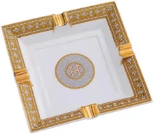 Cigar Ashtray for Indoor or Outdoor Use,European Porcelain Ashtray, Creative Per