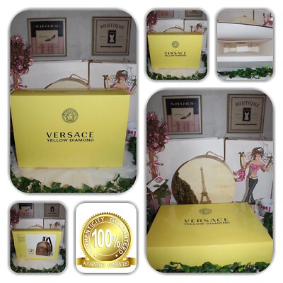 COUTURE VERSACE YELLOW DIAMOND EMPTY BOX ONLY!