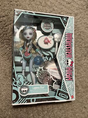 Mattel Monster High Lagoona Doll - Blue (HGC32) for sale online | eBay