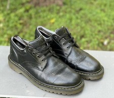 Dr. Martens Black Ashfield Leather Lace-Up Oxford Shoes Sz. 11 Read