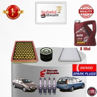 Inspektionskit Filter ÖL Kerzen Fiat Marea 2.0 20V 110KW 150CV Von 2007->