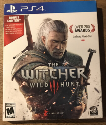 Witcher 3: Wild Hunt (PlayStation 4, 2015)