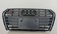 2017 2018 2019 Audi S4 B9 Front Bumper Chrome Radiator Grille Assembly OEM