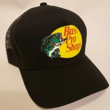 Bass Pro Shops Hat Outdoor Fishing Baseball Trucker Mesh Cap Adjustable SnapBack