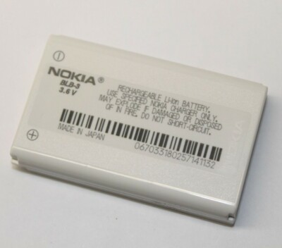 Nokia BLB-3 Rechargeable Li-Ion Battery 3.6V for 6340 6340i 6360 Phone