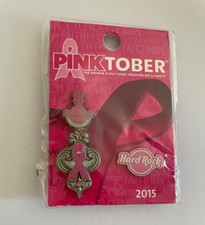 Hard Rock Cafe Pinktober 2015 Pin Set